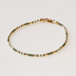 Weekend Green - Beaded Bracelet
