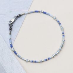 Baby Blue - Beaded Bracelet