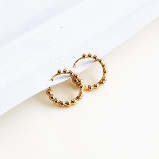 Bubble Hoop Earrings