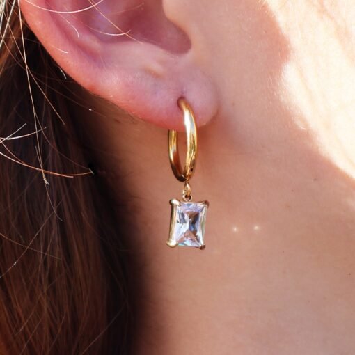 Portia Hoop Earrings - Image 2