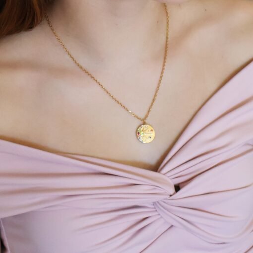 Sunburst - Pendant Necklace - Image 2
