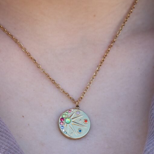 Sunburst - Pendant Necklace - Image 2