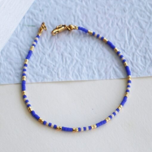 Weekend Blue - Beaded Bracelet