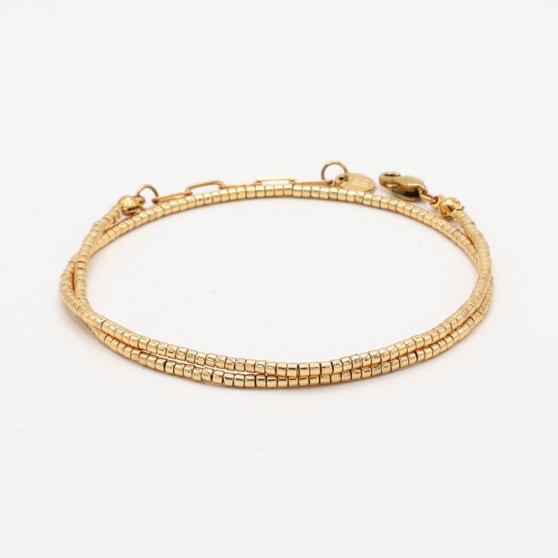 Gold Wrap Bracelet