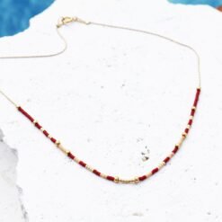 Scarlett - Beaded Necklace