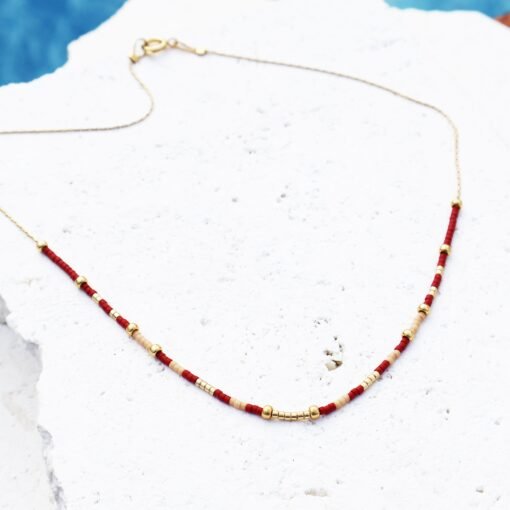 Scarlett - Beaded Necklace