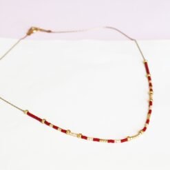 Scarlett - Beaded Necklace