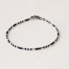 Weekend Grey - Beaded Bracelet