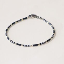 Weekend Grey - Beaded Bracelet