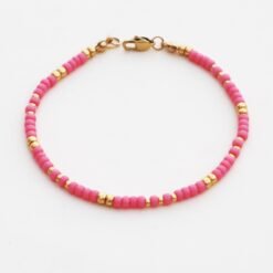 Cairo Pink - Beaded Bracelet