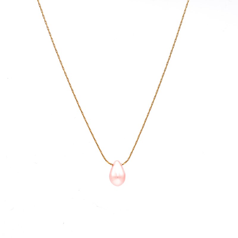 Pink Pearl Necklace