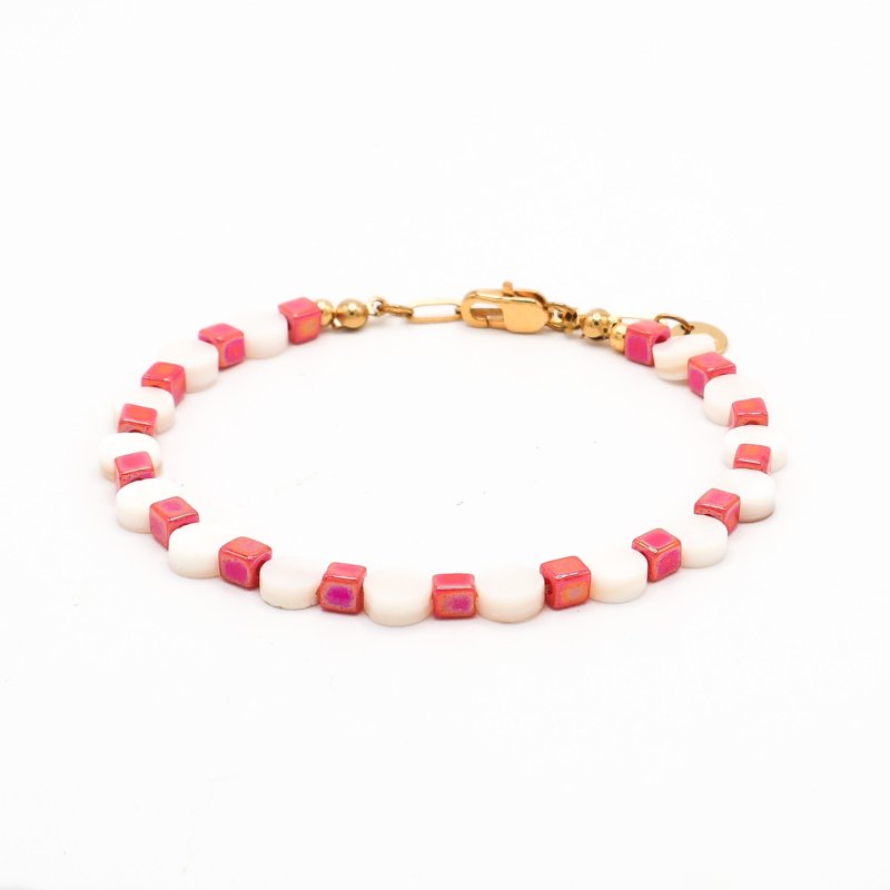 Popsicle Pink Bracelet
