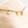 Personalised Charm Bracelet Gold